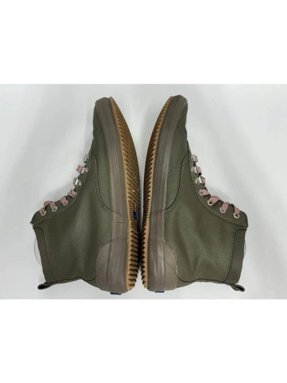 Keds Scout Boot Women's 10 Olive Green Water-Resistant Duck Style Sneaker Boots